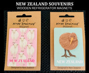 wooden refrigerator magnets new zealand souvenirs | marketzone christchurch